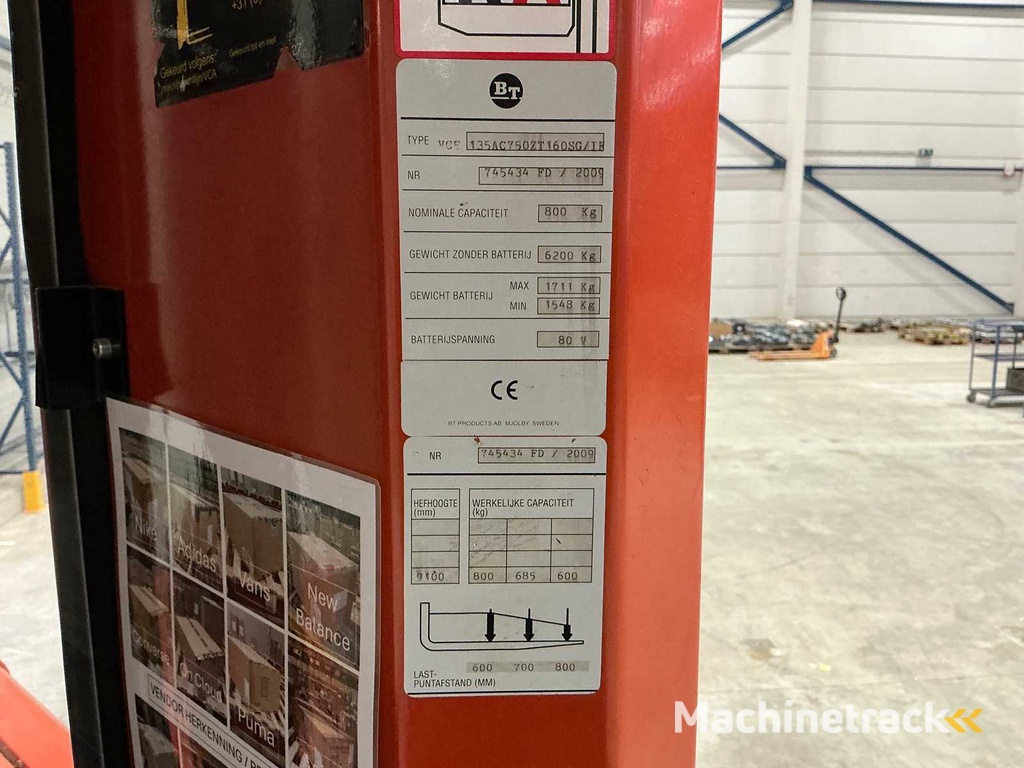 Toyota - 2009 - VCE135 - Smallegangentruck