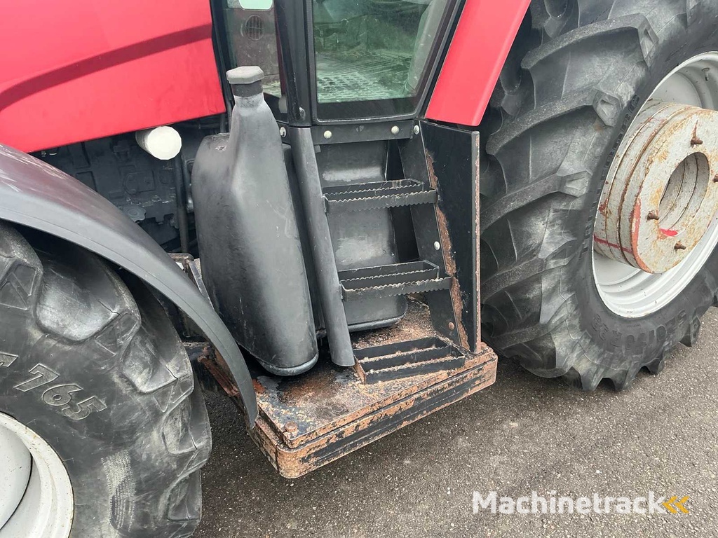 2002 Case IH CS110 Vierwielaangedreven landbouwtractor met Herder MBK503LS maaiarm