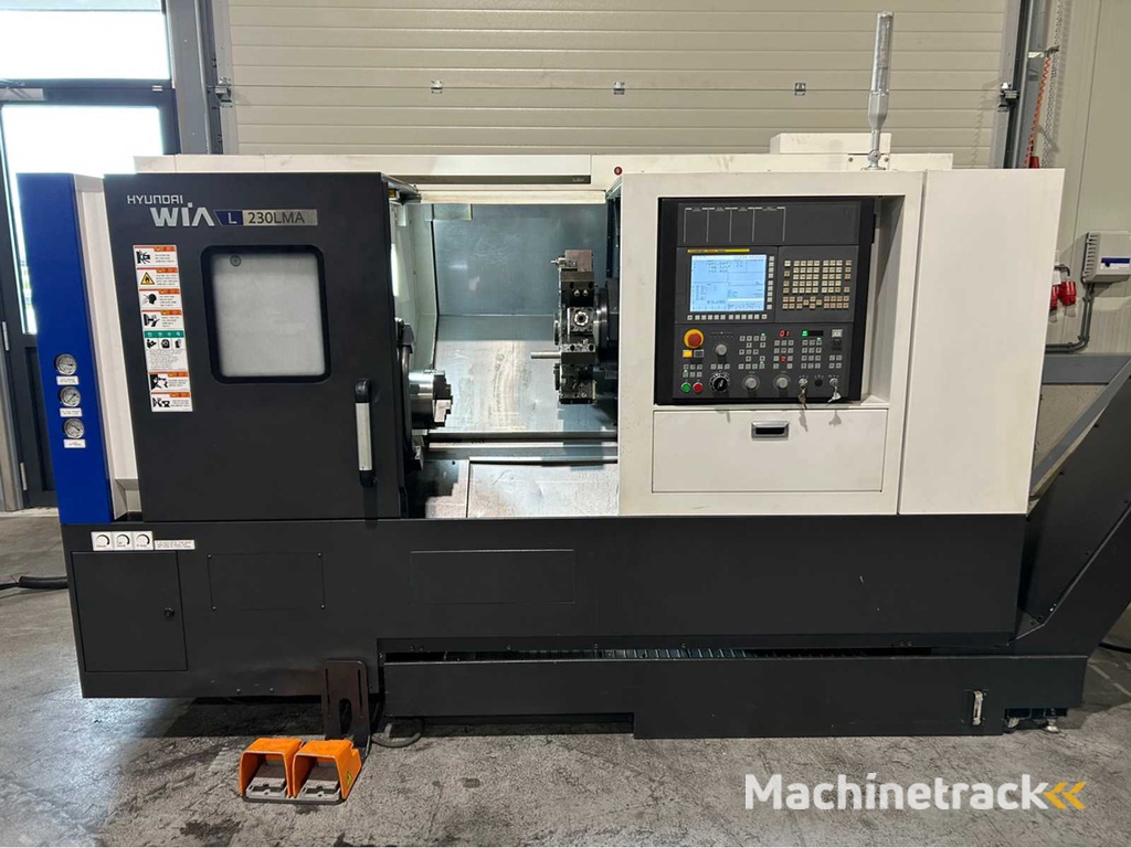 2018 Hyundai WIA L230 LMA CNC-draaibank