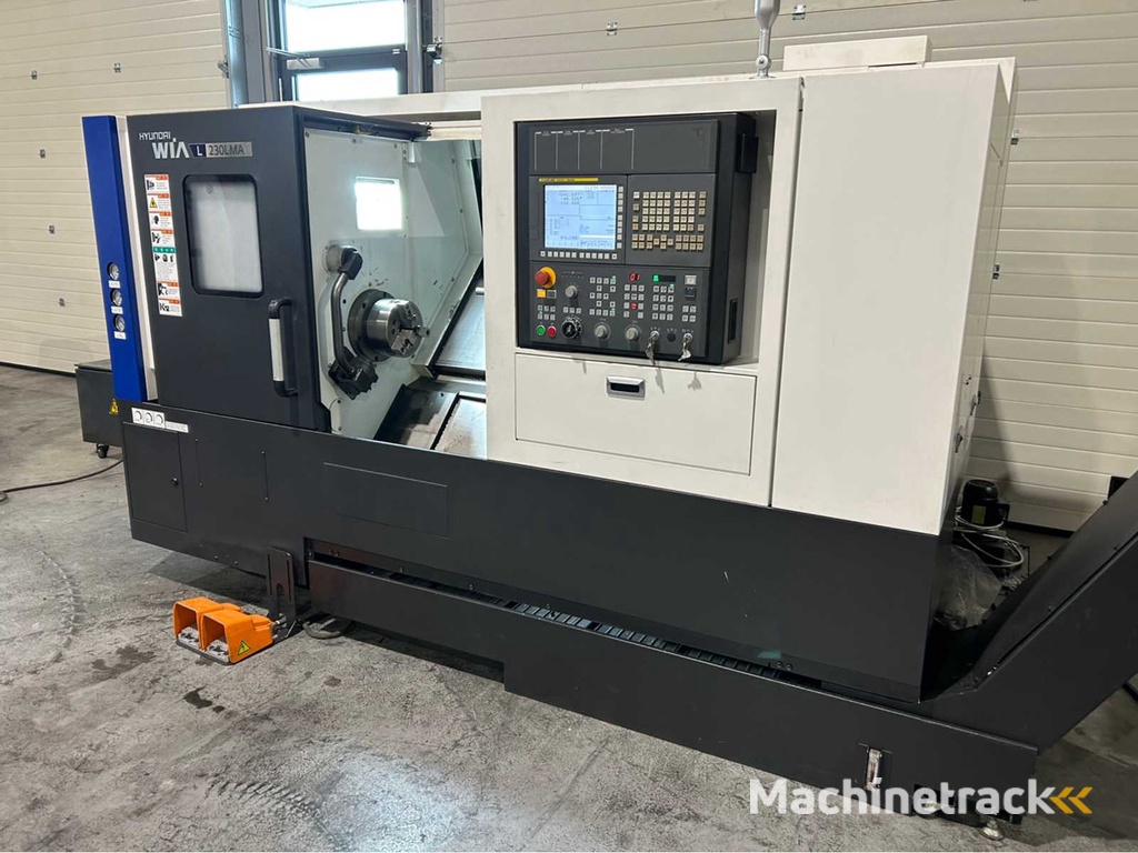 2018 Hyundai WIA L230 LMA CNC-draaibank