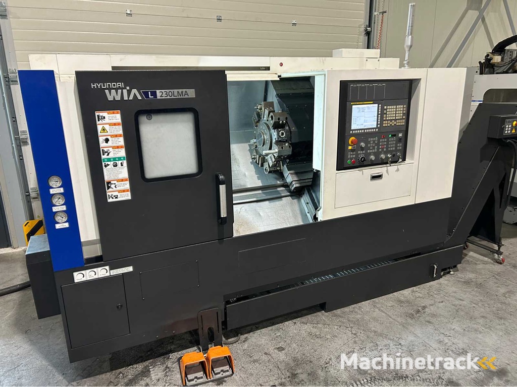 2018 Hyundai WIA L230 LMA CNC-draaibank