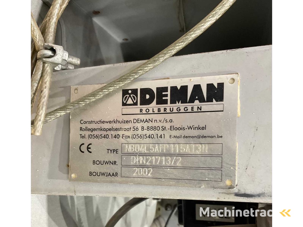 DeMan - 2002 - NBO4L5AFP115AT3N - Elektrische takel