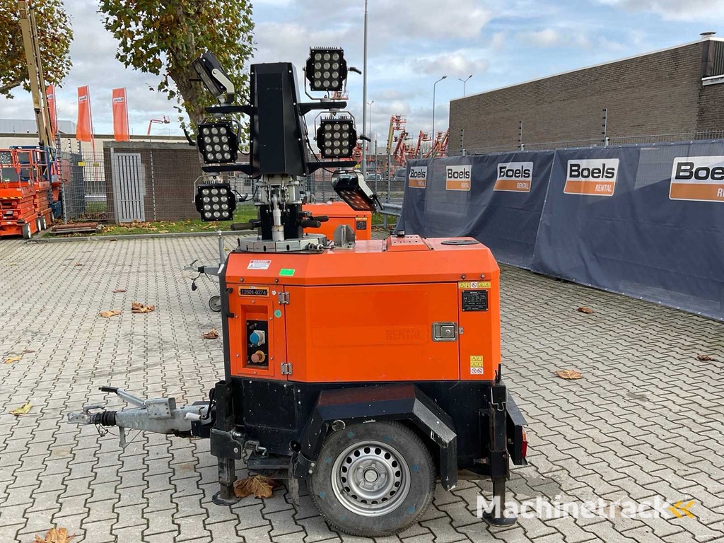 2017 Trime X-ECO A0031 LED Lichtmast Generator Anhänger