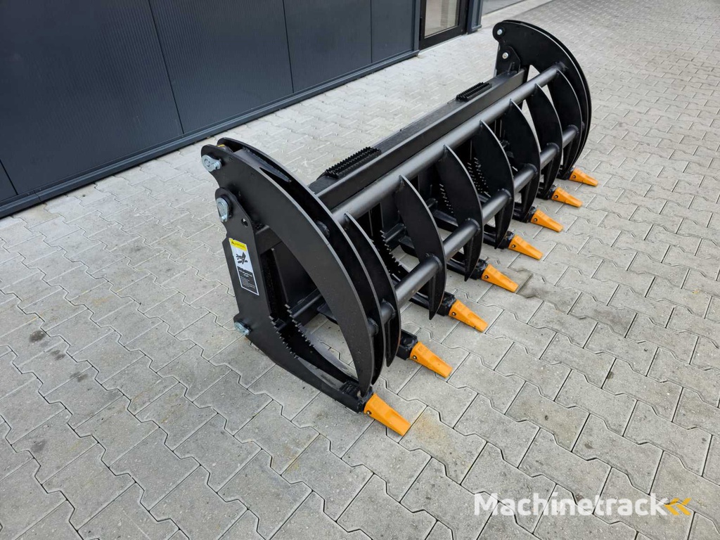 2025 Rhino-Cross 78 inch Heavy Duty fork grapple Industriele Grijper met tanden ten behoeve van schranklader