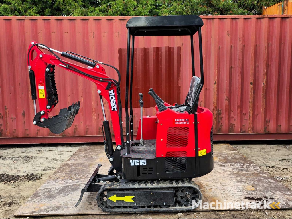 2025 - Vicsec VC15 Minibagger Rot