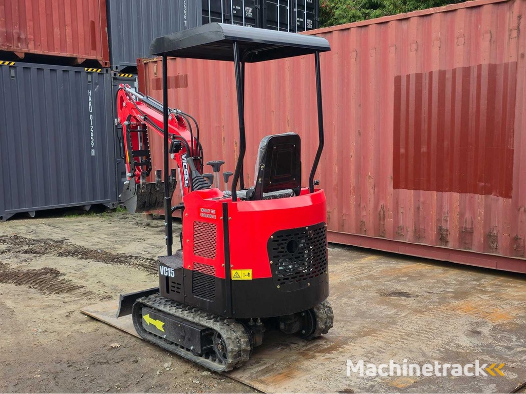 2025 - Vicsec VC15 Minibagger Rot