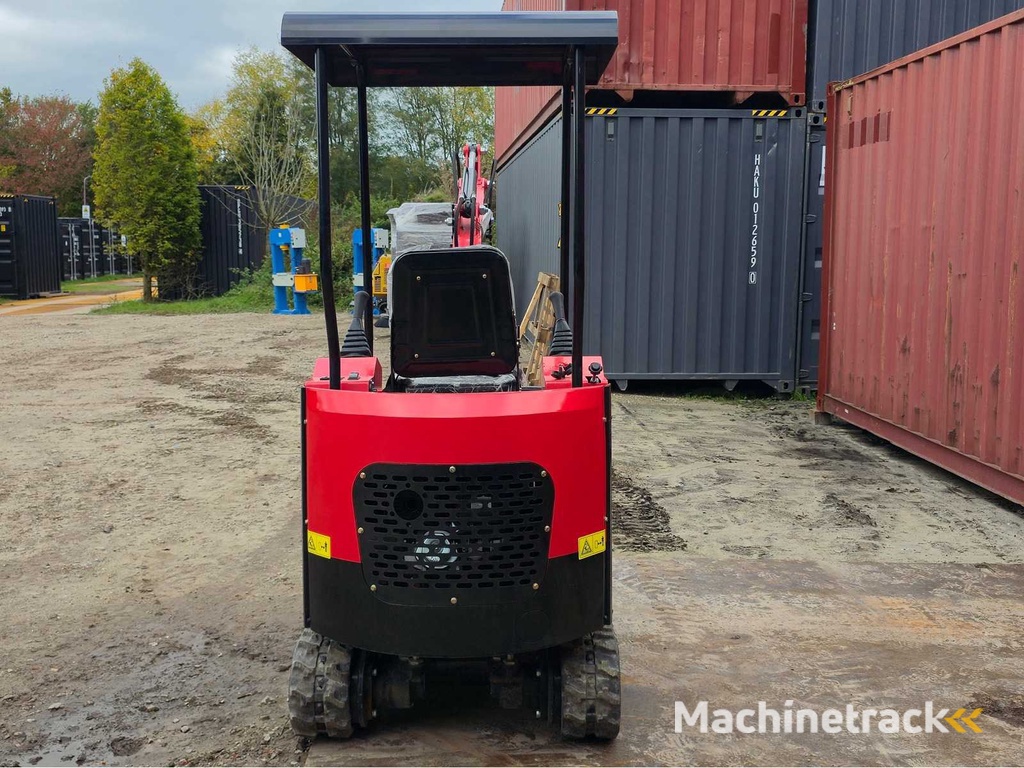 2025 - Vicsec VC15 Minibagger Rot