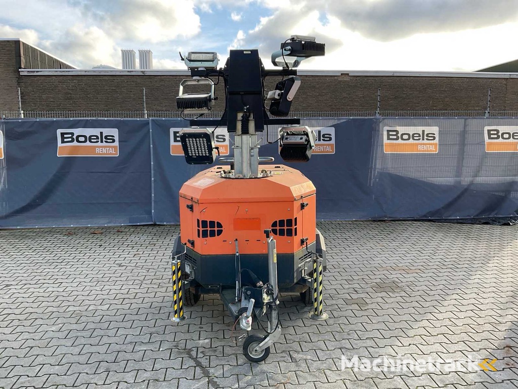 2016 TowerLight VB-9 LED Light Pole Generator Trailer LED