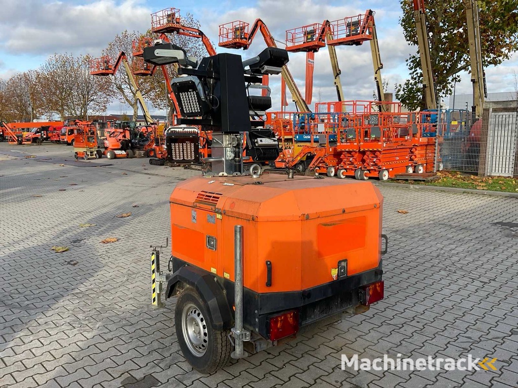 2016 TowerLight VB-9 LED Light Pole Generator Trailer LED