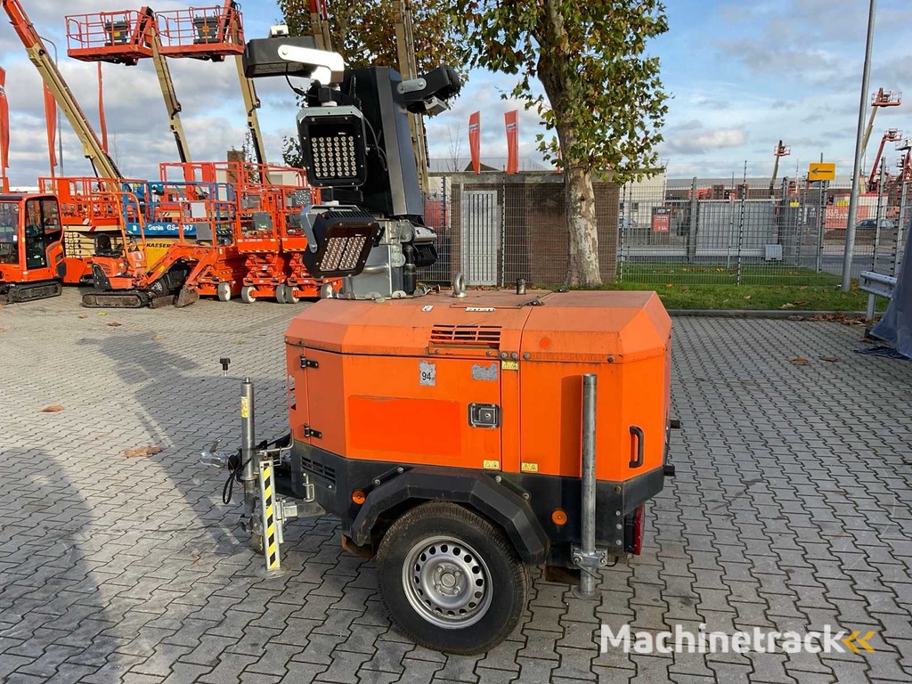 2016 TowerLight VB-9 LED Light Pole Generator Trailer LED