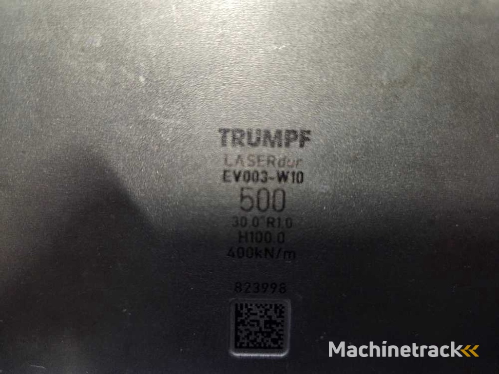Trumpf - press brake - Various parts, tools and accessories