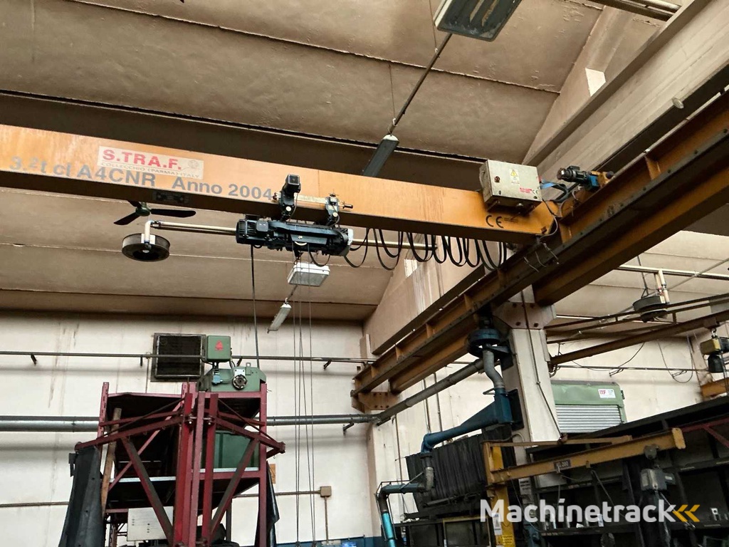 2004 S.TRA. F CL A4CNR Bovenloopkraan 3,2 ton.