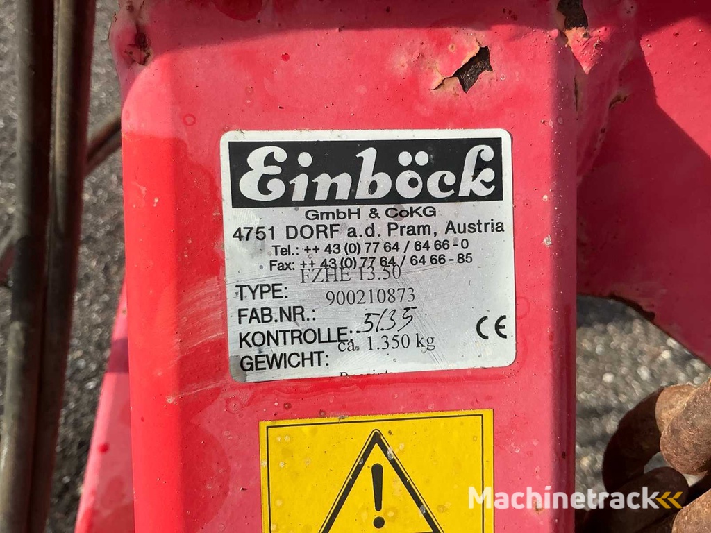 Einböck FZHE 13.50 Wiedeg / grassland care machine