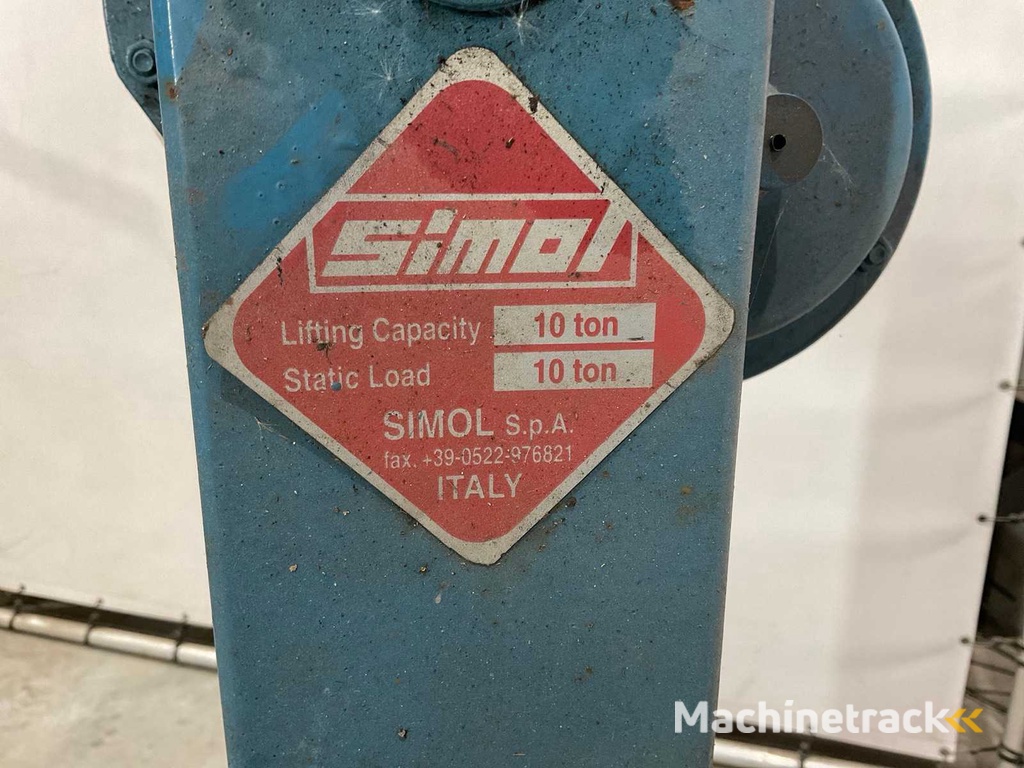 Trailer lift Simol 10 ton