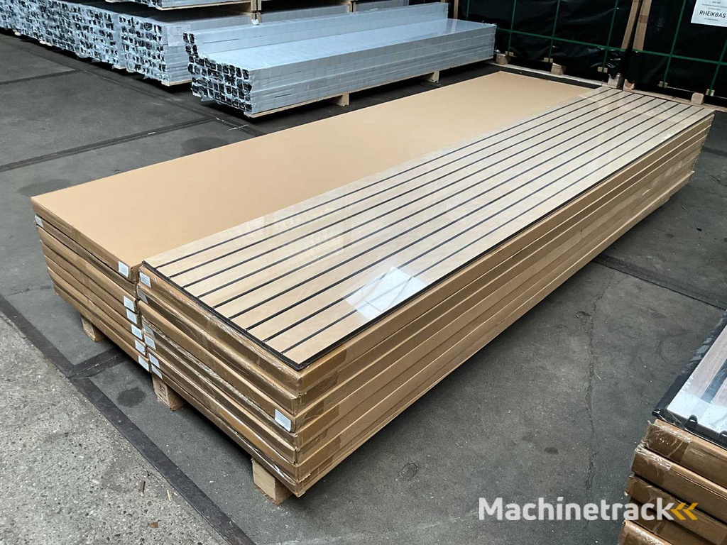 Akupanel  Luxe Eiken Breed akoestisch wandpaneel 280x60 cm (60x)