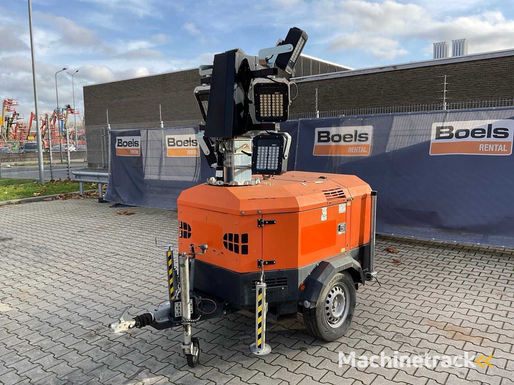 2016 TowerLight VB-9 LED Lichtmast aggregaat aanhangwagen LED