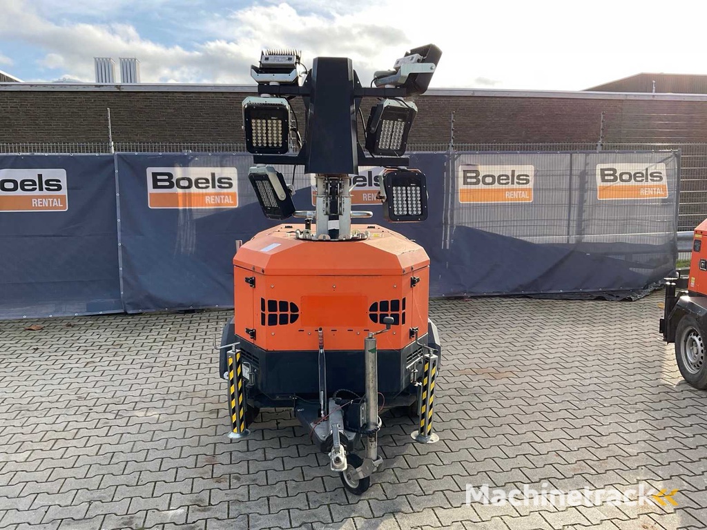 2016 TowerLight VB-9 LED Lichtmast aggregaat aanhangwagen LED