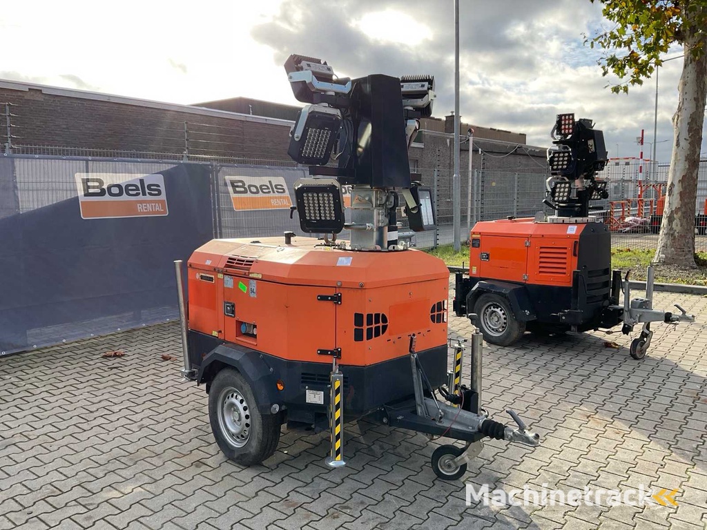 2016 TowerLight VB-9 LED Lichtmast aggregaat aanhangwagen LED