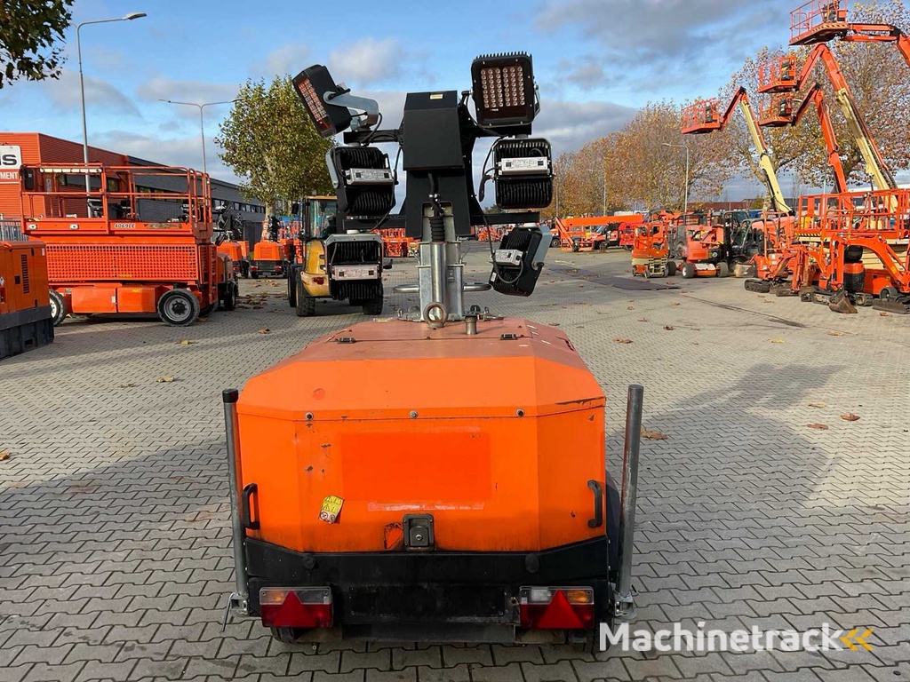 2016 TowerLight VB-9 LED Lichtmast aggregaat aanhangwagen LED