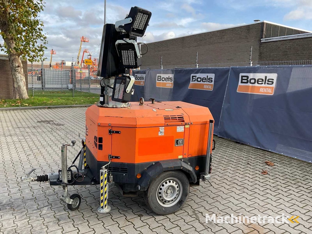 2016 TowerLight VB-9 LED Lichtmast aggregaat aanhangwagen LED