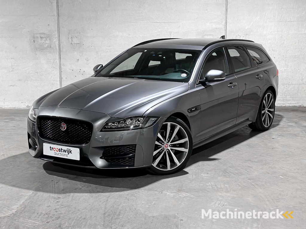 Jaguar XF Sportbrake 2.0d Portfolio 179pk 2017 (Origineel-NL), PZ-465-J