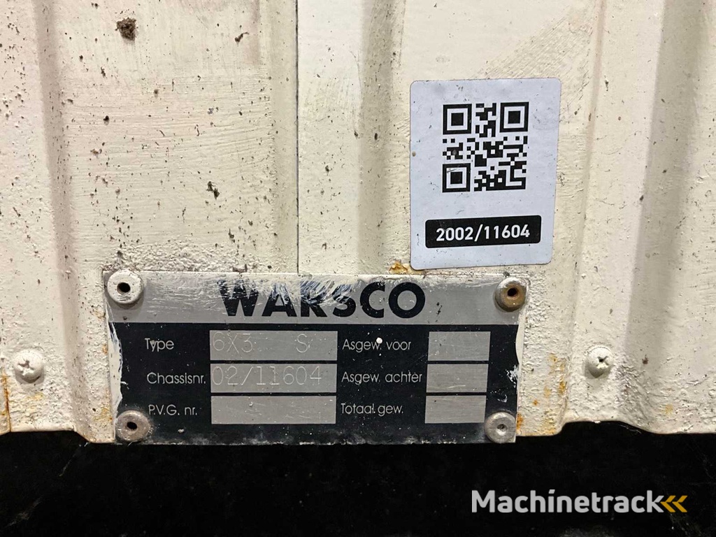 Warsco 6x3S Kantoorunit
