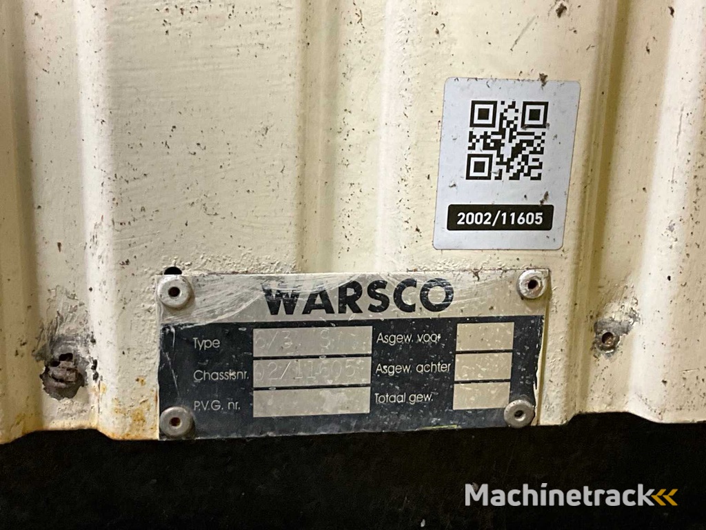 Warsco 6x3S Kantoorunit