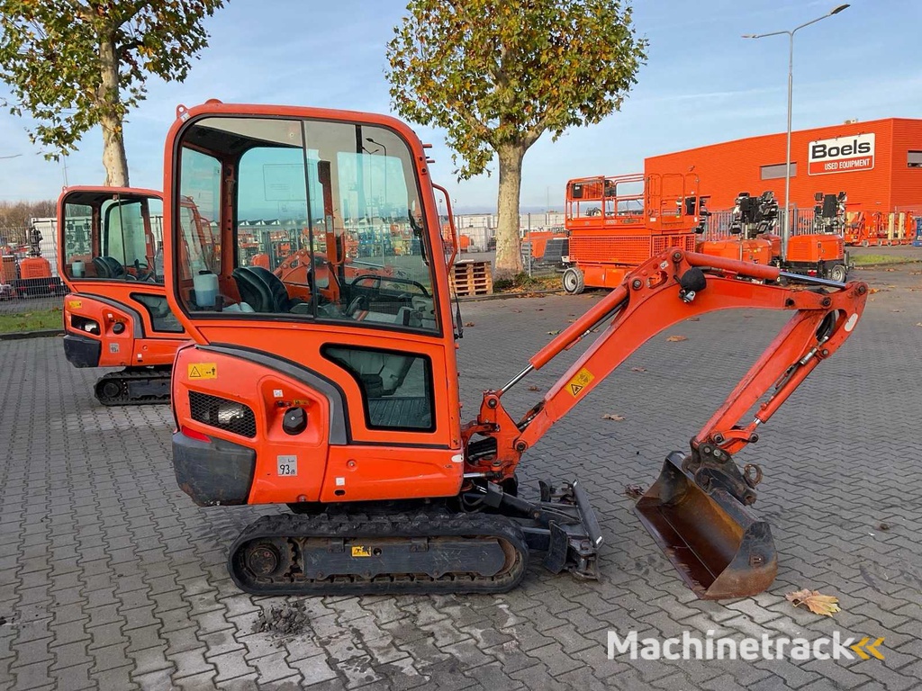 2016 Kubota KX016-4G Minigraafmachine