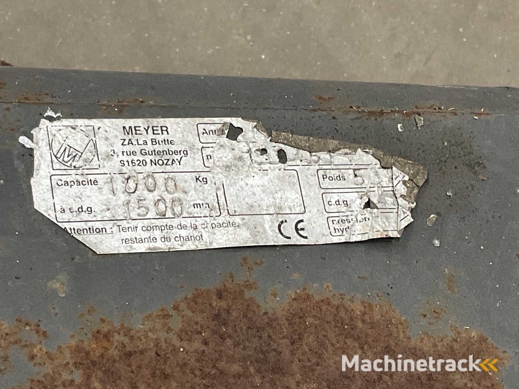 Meyer Voorzet materiaal