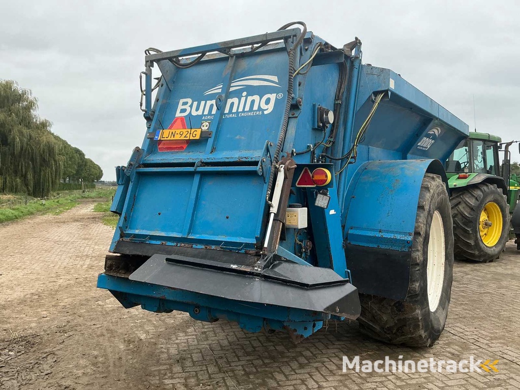 2014 Bunning Lowlander 150 HBD Breedstrooier mestwagen