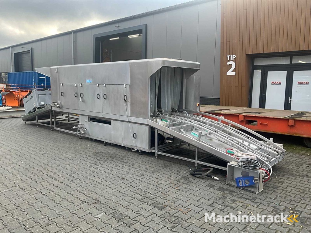 2000 Holtkamp Mafo 450MBBHH.2 Industriële krattenwasmachine