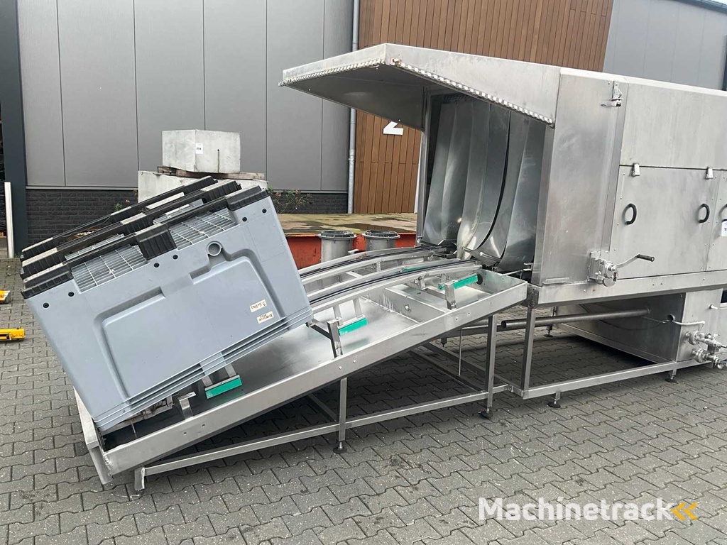 2000 Holtkamp Mafo 450MBBHH.2 Industriële krattenwasmachine