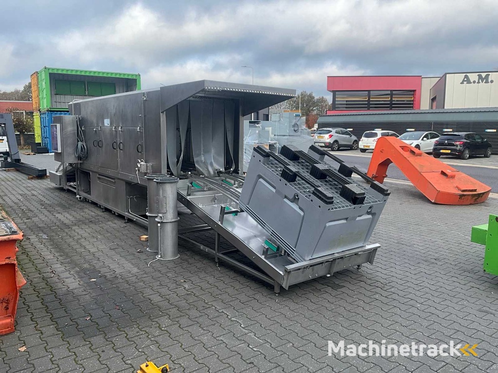 2000 Holtkamp Mafo 450MBBHH.2 Industriële krattenwasmachine