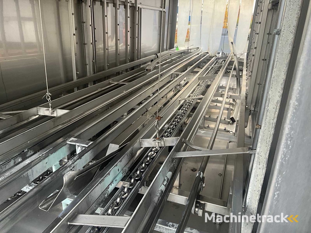 2000 Holtkamp Mafo 450MBBHH.2 Industriële krattenwasmachine