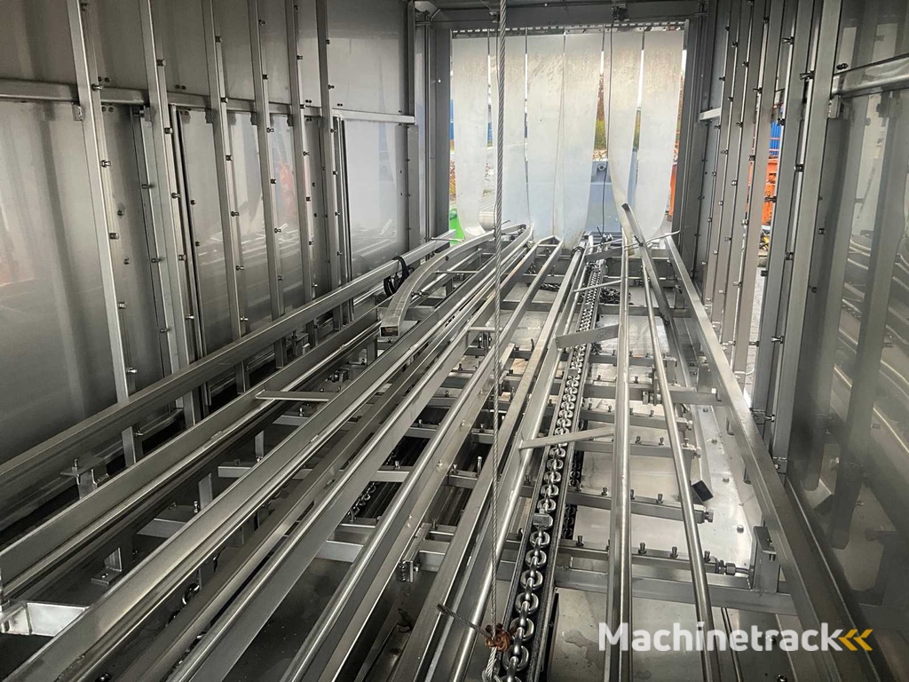 2000 Holtkamp Mafo 450MBBHH.2 Industriële krattenwasmachine