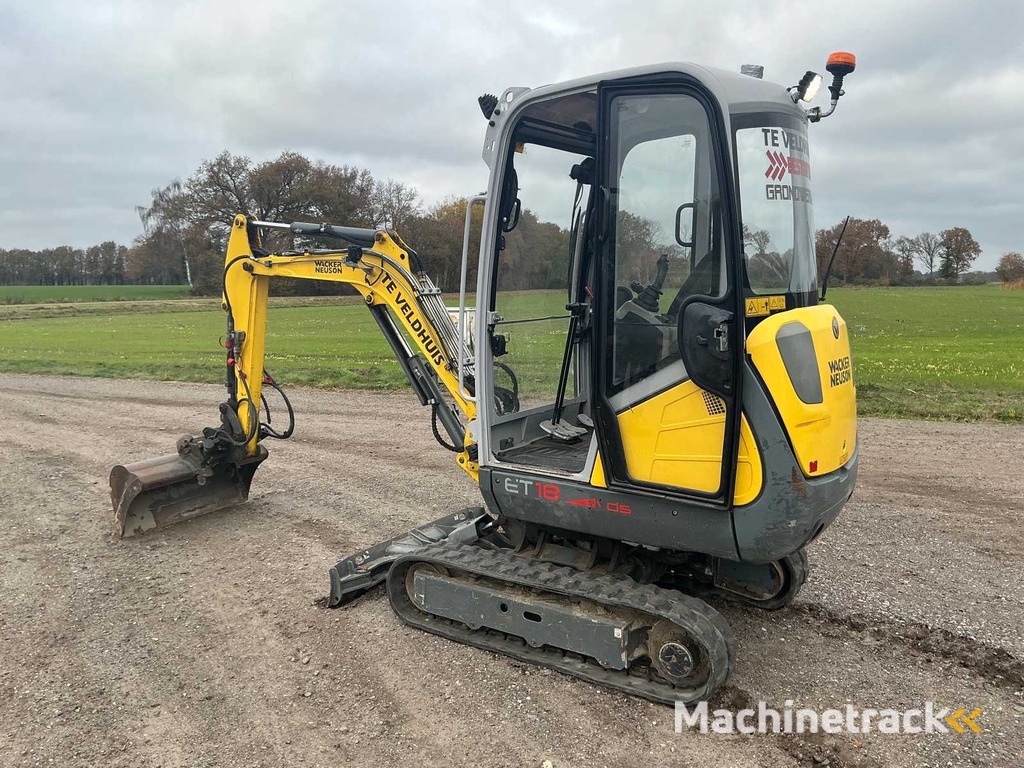 2016 Wacker Neuson ET18 /DS Minigraafmachine