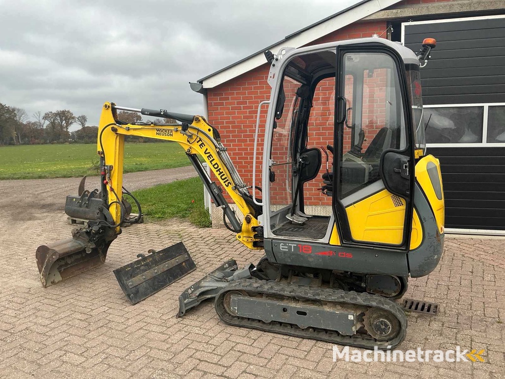 2016 Wacker Neuson ET18 /DS Minigraafmachine