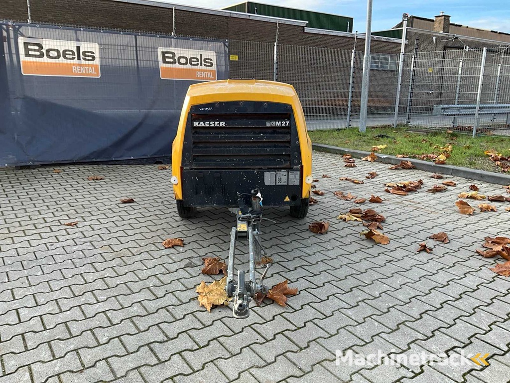Kaeser M27 PE Compressor Trailer