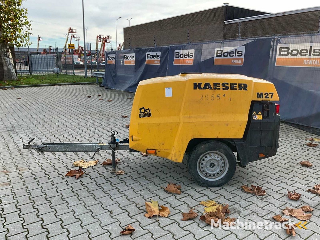 Kaeser M27 PE Compressor Trailer