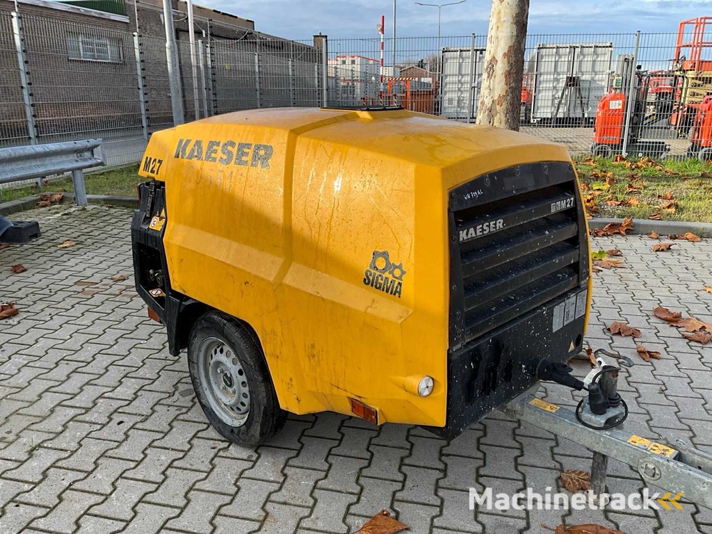Kaeser M27 PE Compressor Trailer