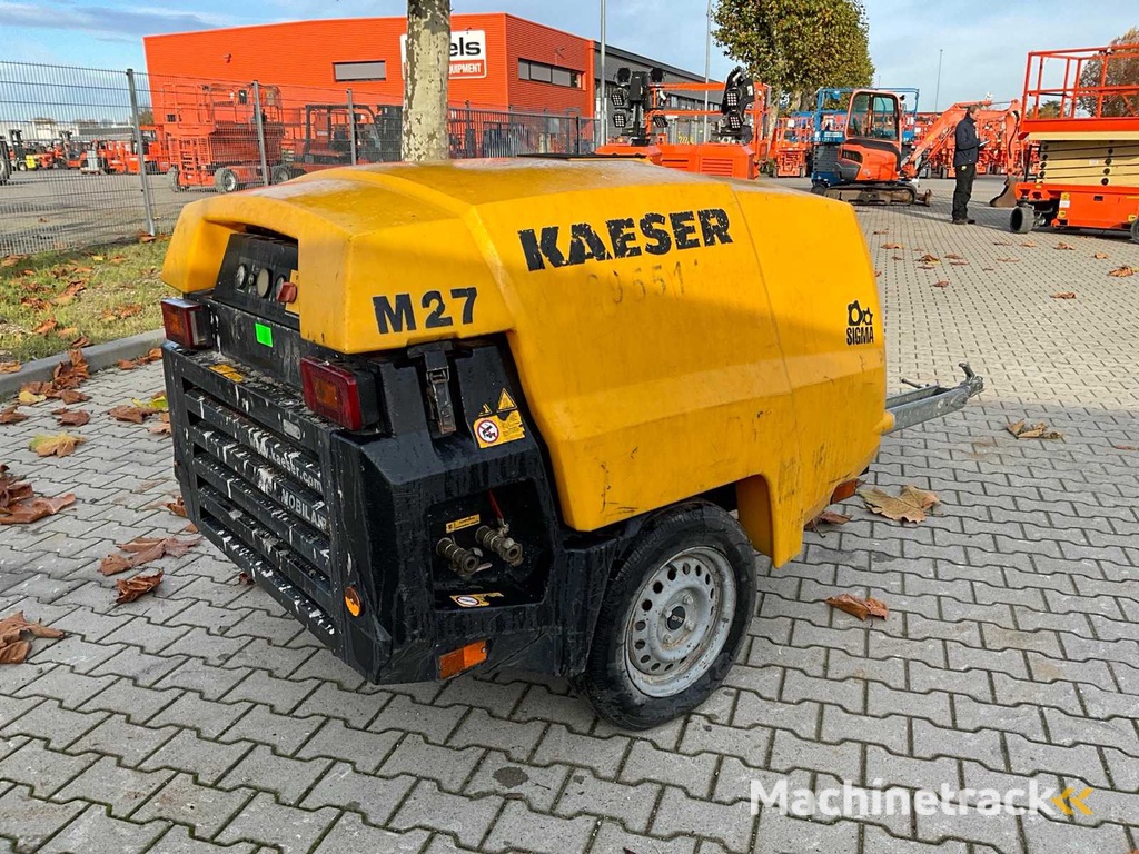 Kaeser M27 PE Compressor Trailer