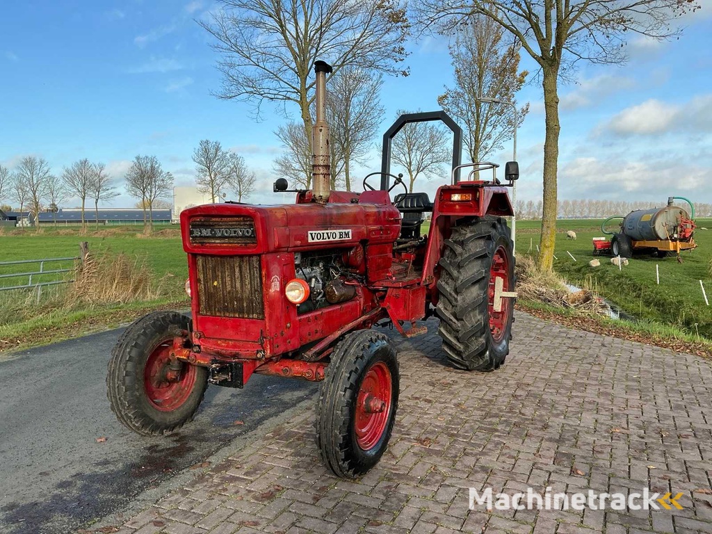 1967 Volvo bm 800 td50a motor Tweewielaangedreven landbouwtractor