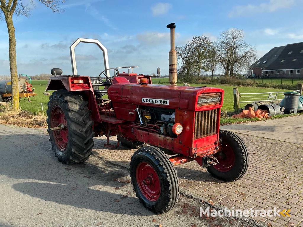 1967 Volvo bm 800 td50a motor Tweewielaangedreven landbouwtractor