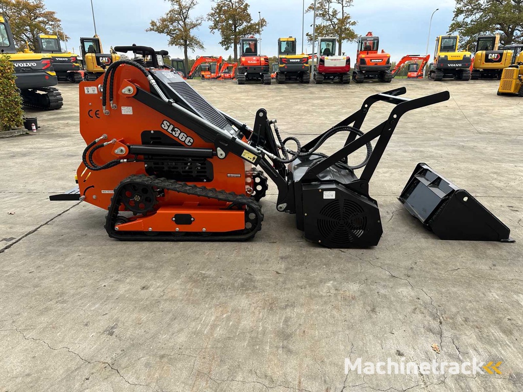 SD LOOL - 2025 - SL36C - Raupenlader inklusive Forstfräse.