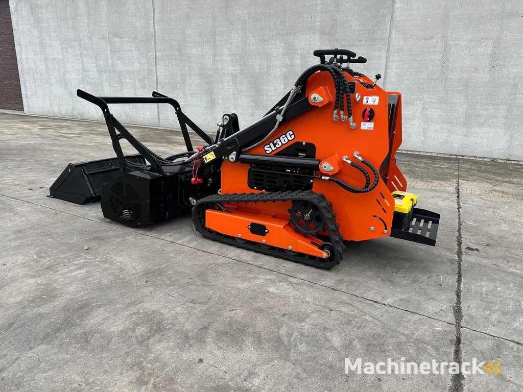 SD LOOL - 2025 - SL36C - Raupenlader inklusive Forstfräse.