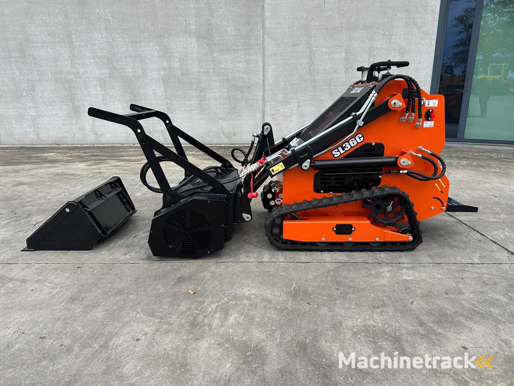 SD LOOL - 2025 - SL36C - Raupenlader inklusive Forstfräse.