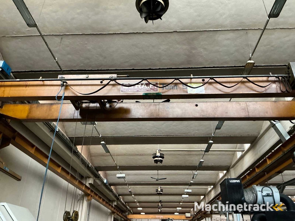 S.TRA. F Bovenloopkraan 5 ton.