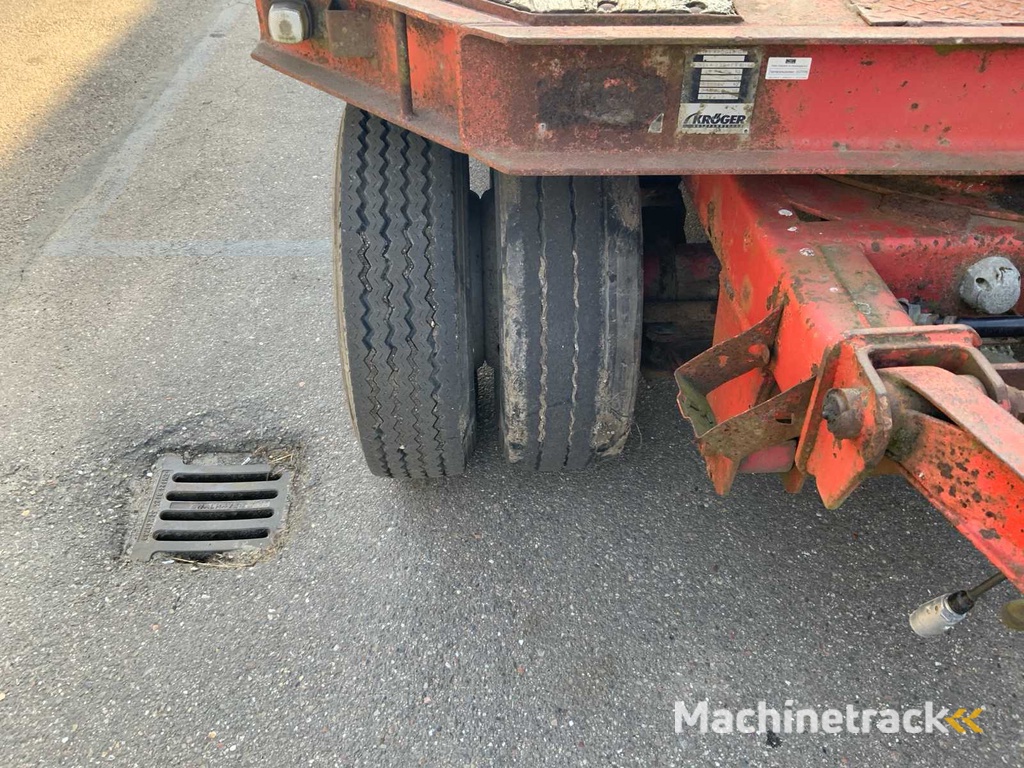 1999 Kröger nutzfahrzeuge 3-axle Ramp