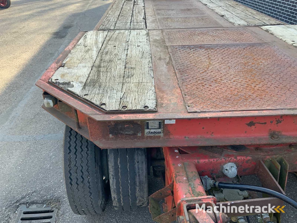 1999 Kröger nutzfahrzeuge 3-axle Ramp
