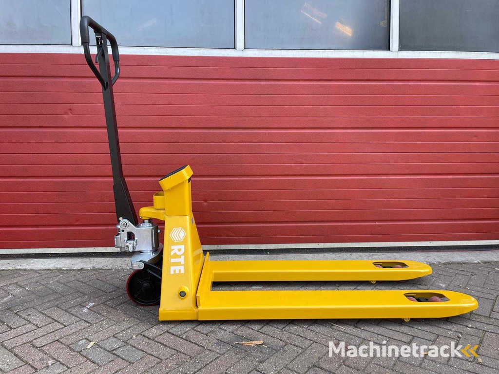 2024 RTE 2500kg Hydraulische Palletwagen met Weegschaal